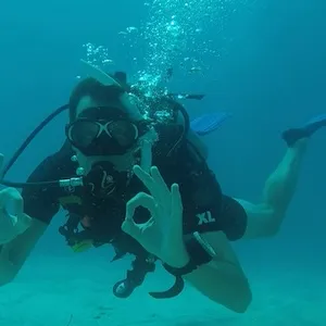 Scuba diver underwater